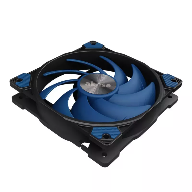 Ventilador Akasa ALUCIA SC ventilador para procesador 14 cm negro azul rodamiento hidrodinámico