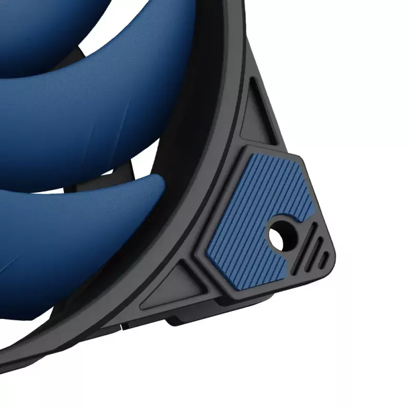Ventilador Akasa ALUCIA SC ventilador para procesador 14 cm negro azul rodamiento hidrodinámico