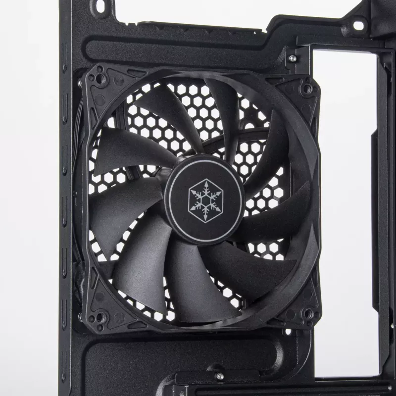 Caja de PC Silverstone FARA 311 Micro ATX, negra