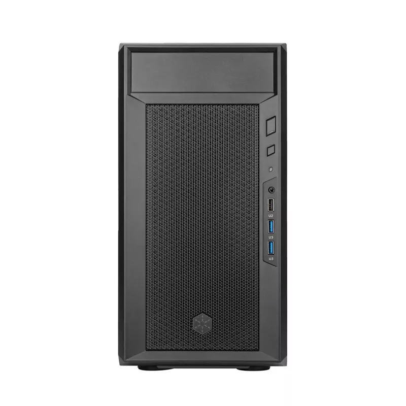 Caja de PC Silverstone FARA 311 Micro ATX, negra
