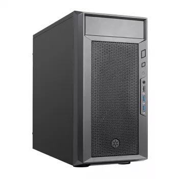 Caja de PC Silverstone FARA 311 Micro ATX, negra