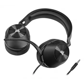 Auriculares gaming CORSAIR Hs55 – 3,5 mm – estéreo – carbono
