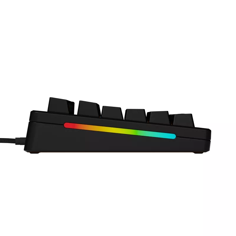 Teclado Glorious PC Gaming Race GMMK 3 HE Prebuilt 75% Mechanical RGB negro