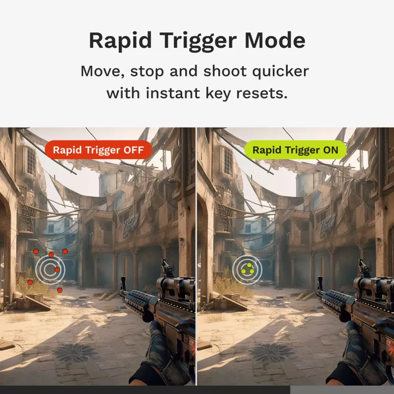 Teclado Glorious PC Gaming Race GMMK 3 HE Prebuilt 75% Mechanical RGB negro