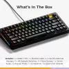 Teclado Glorious PC Gaming Race GMMK 3 HE Prebuilt 75% Mechanical RGB negro