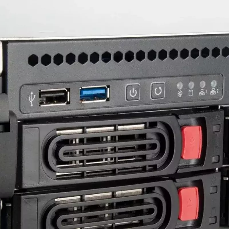 SilverStone SST-RM43-320-RS caja de servidor rack 4U, E-ATX / SSI EEB, 20x 3,5″ SATA/SAS Hot-Swap, negra