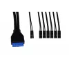 Alphacool ES panel E/S frontal con USB 3.0 y juego de cables para cajas de servidor (25057)