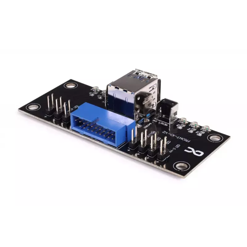 Alphacool ES panel E/S frontal con USB 3.0 y juego de cables para cajas de servidor (25057)