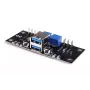 Alphacool ES panel E/S frontal con USB 3.0 y juego de cables para cajas de servidor (25057)