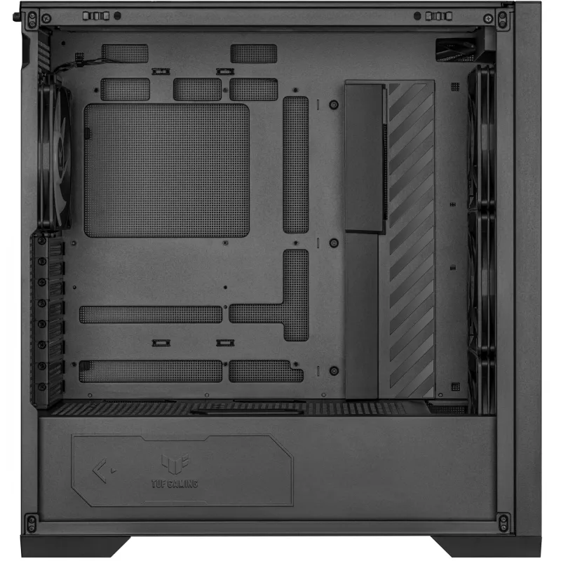 ASUS TUF Gaming GT302 ARGB 90DC00I0-B19000 caja de PC Midi Tower, E-ATX, cristal templado, 4 ventiladores ARGB de 120 mm, negra