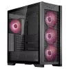 ASUS TUF Gaming GT302 ARGB 90DC00I0-B19000 caja de PC Midi Tower, E-ATX, cristal templado, 4 ventiladores ARGB de 120 mm, negra