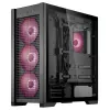 ASUS TUF Gaming GT302 ARGB 90DC00I0-B19000 caja de PC Midi Tower, E-ATX, cristal templado, 4 ventiladores ARGB de 120 mm, negra