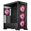 ASUS TUF Gaming GT302 ARGB 90DC00I0-B19000 caja de PC Midi Tower, E-ATX, cristal templado, 4 ventiladores ARGB de 120 mm, negra