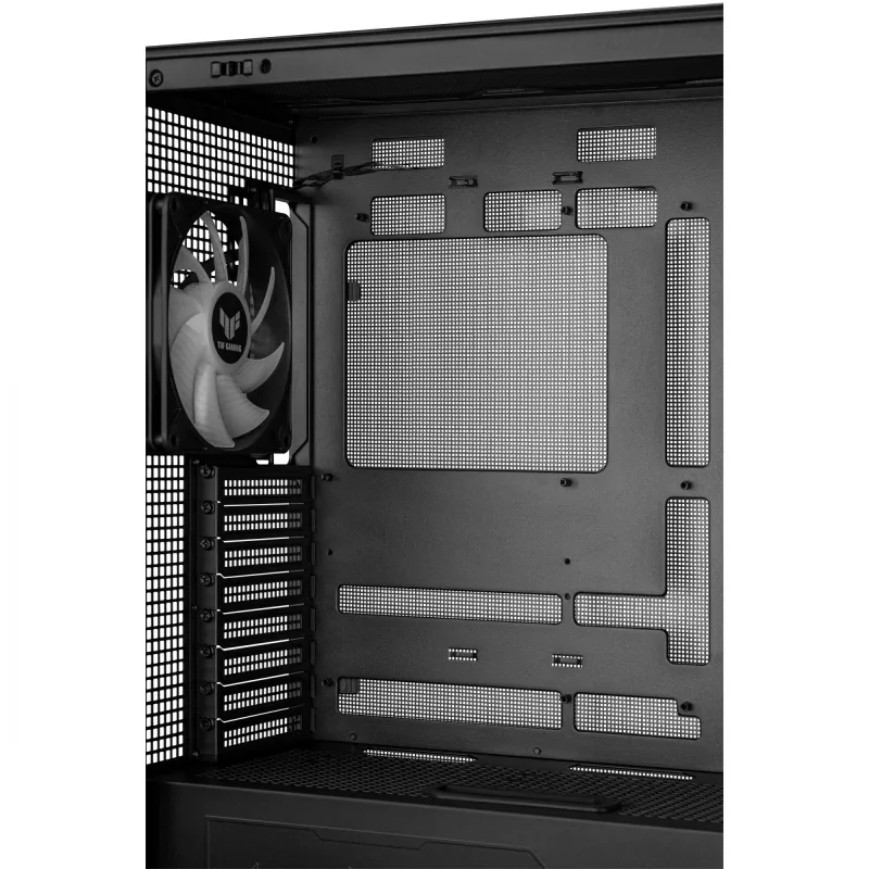 ASUS TUF Gaming GT302 ARGB 90DC00I0-B19000 caja de PC Midi Tower, E-ATX, cristal templado, 4 ventiladores ARGB de 120 mm, negra