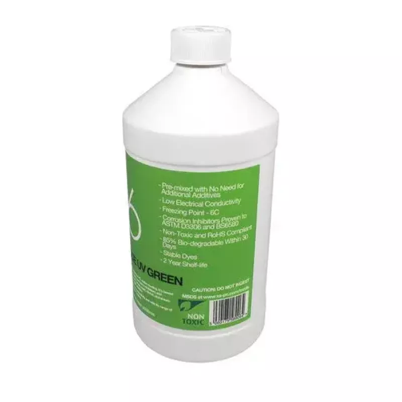 Refrigerante XSPC EC6 — refrigeración líquida verde para PC para sistemas de refrigeración líquida
