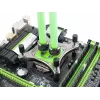 Refrigerante XSPC EC6 — refrigeración líquida verde para PC para sistemas de refrigeración líquida