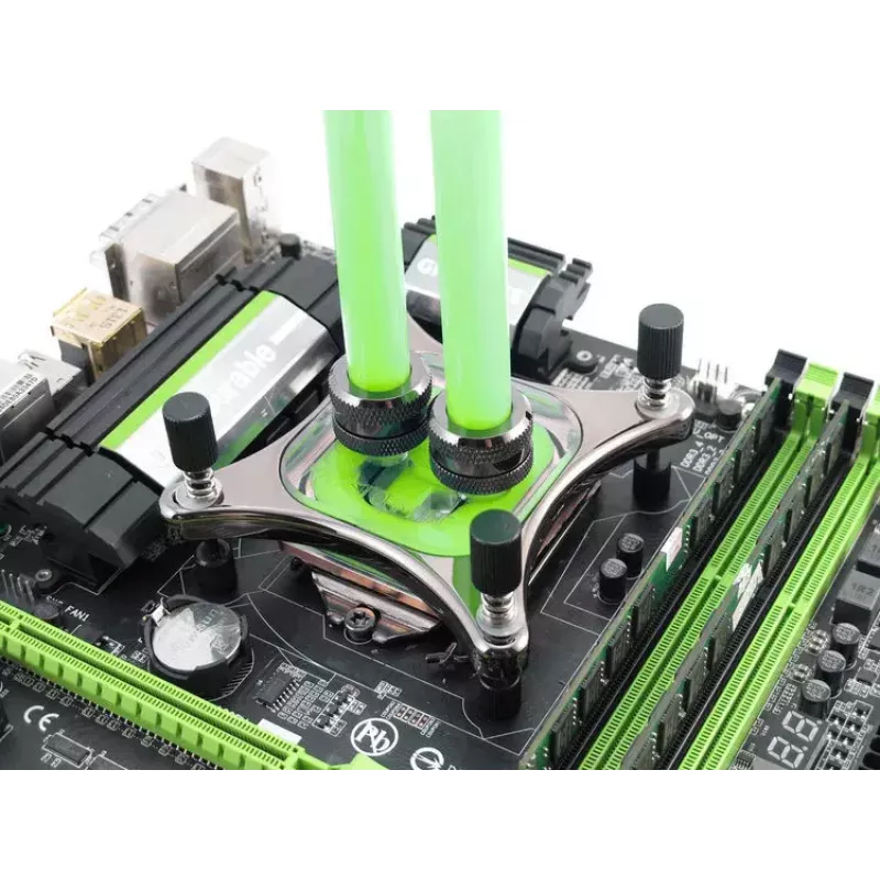 Refrigerante XSPC EC6 — refrigeración líquida verde para PC para sistemas de refrigeración líquida
