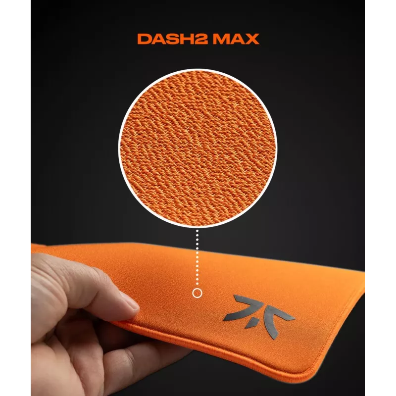 Alfombrilla de ratón FNATIC - Dash V2 Max L - naranja atardecer