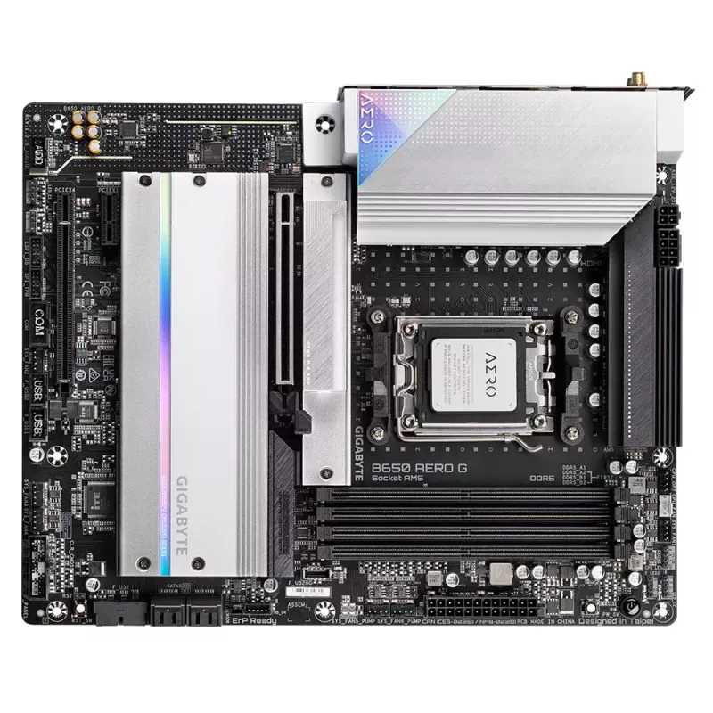 Placa base GIGABYTE B650 AERO G, AMD B650, Socket AM5, ATX