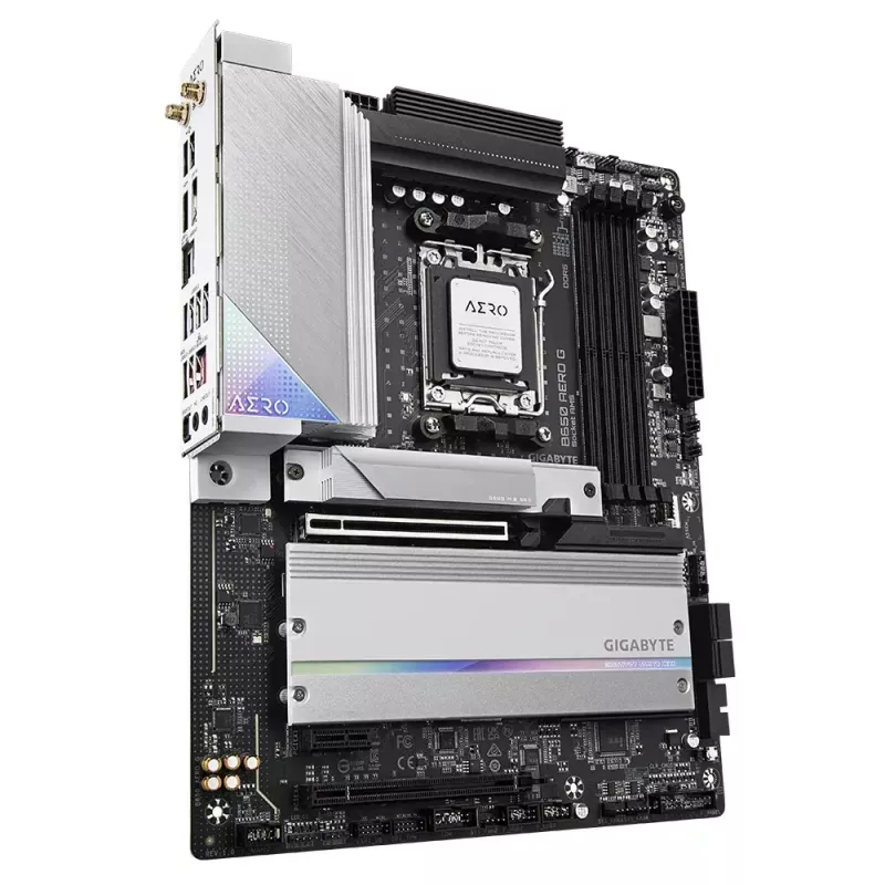 Placa base GIGABYTE B650 AERO G, AMD B650, Socket AM5, ATX