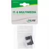Adaptador de alimentación interno InLine 180° ATX conector macho conector hembra negro 26636E