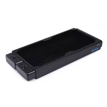 Alphacool 14376 radiador latón cobre acero negro 124 mm 271,5 mm 30 mm