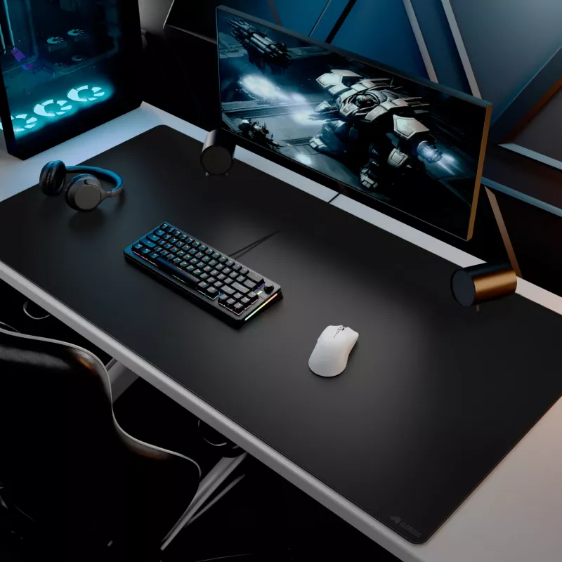 Alfombrilla de ratón Glorious Gaming Glorious Mouse Pad 2 3XL - bordada - negra