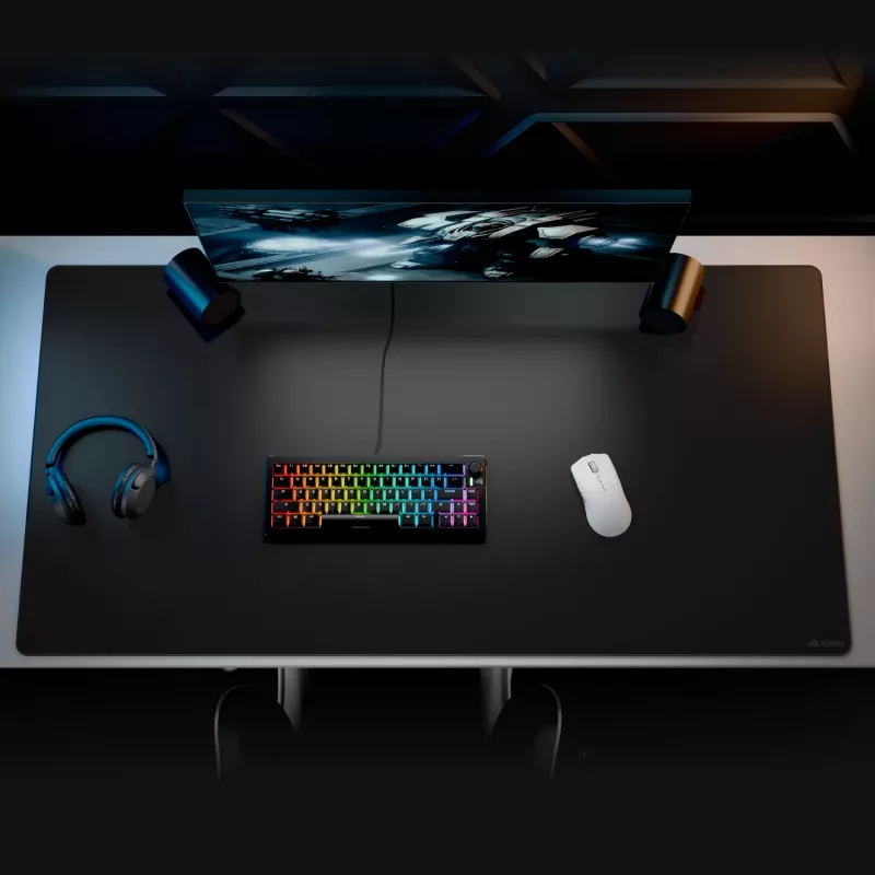 Alfombrilla de ratón Glorious Gaming Glorious Mouse Pad 2 3XL - bordada - negra
