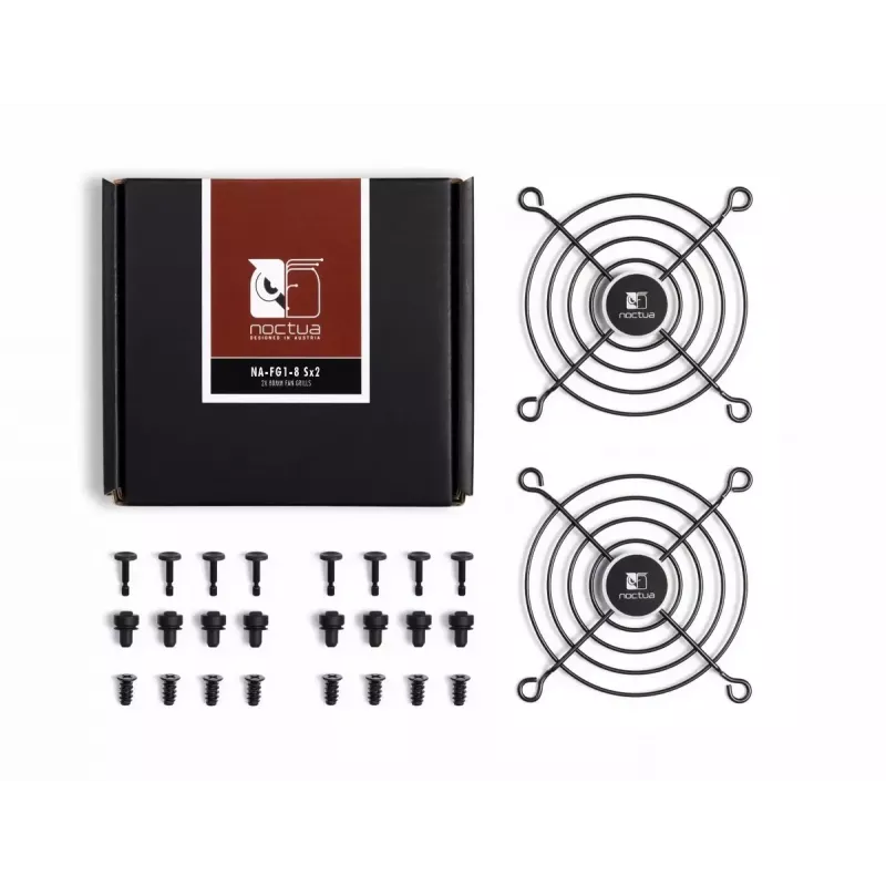 Rejilla para ventilador Noctua NA-FG1-8 SX2 acero 8 cm 71,5x71,5 mm