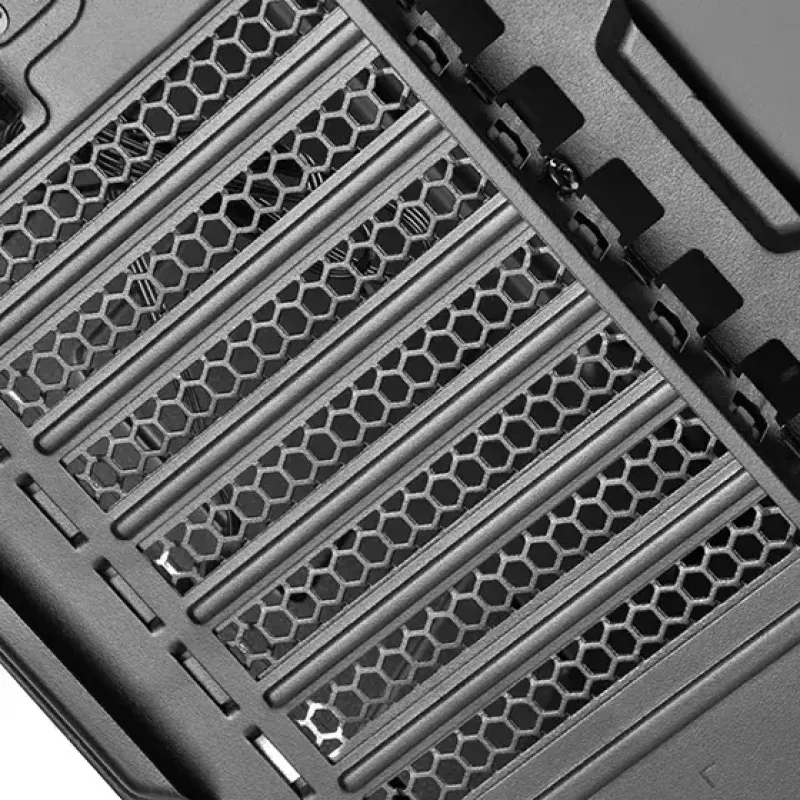 Carcasa de PC Silverstone SST-KL07B-E torre negra