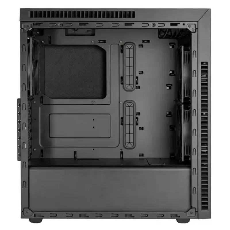 Carcasa de PC Silverstone SST-KL07B-E torre negra