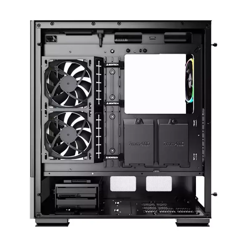 Carcasa de PC Montech SKY TWO torre Midi negra