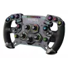 Volante Moza Racing GS V2P, volante, con cable e inalámbrico, negro, plástico reforzado con fibra de carbono (CFRP), fibra de carbono, cuero, microfibra, cierre rápido, batería
