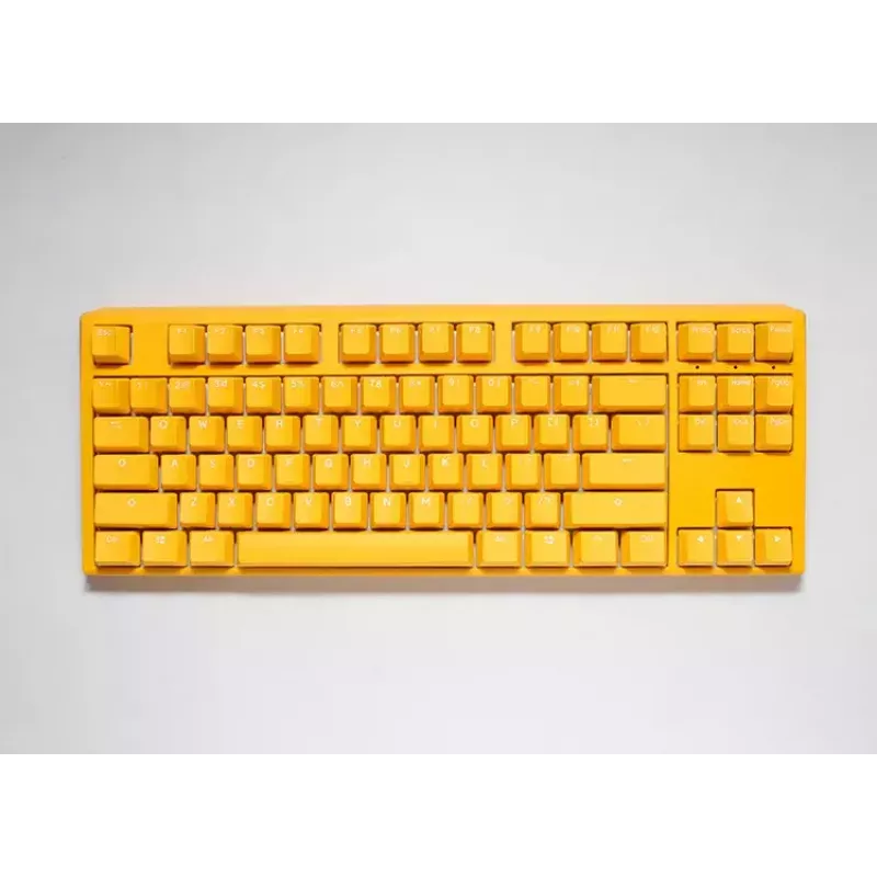 Teclado gaming Ducky One 3 TKL USB QWERTY inglés amarillo