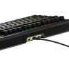 Teclado gaming mecánico GLORIOUS GMMK 3 PRO HE 75%, Cableado, USB, QWERTY, RGB, Negro