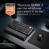 Teclado gaming mecánico GLORIOUS GMMK 3 PRO HE 75%, Cableado, USB, QWERTY, RGB, Negro