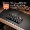 Teclado gaming mecánico GLORIOUS GMMK 3 PRO HE 75%, Cableado, USB, QWERTY, RGB, Negro