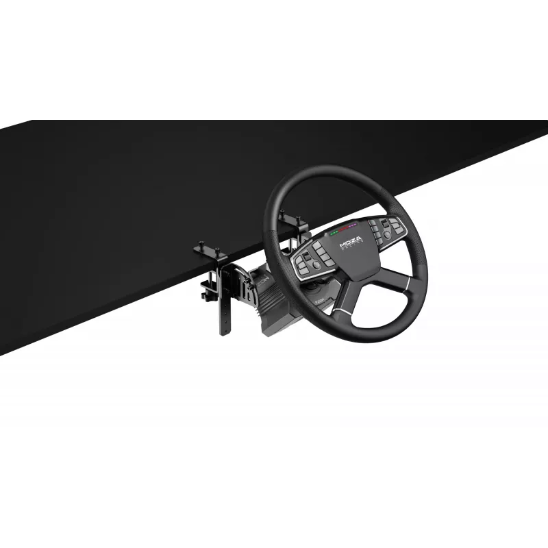Moza Racing MOZA Trucking Bundle, Volante de carreras, Negro, American Truck Simulator Euro Truck Simulator 2, CE, 470 mm, 310 mm
