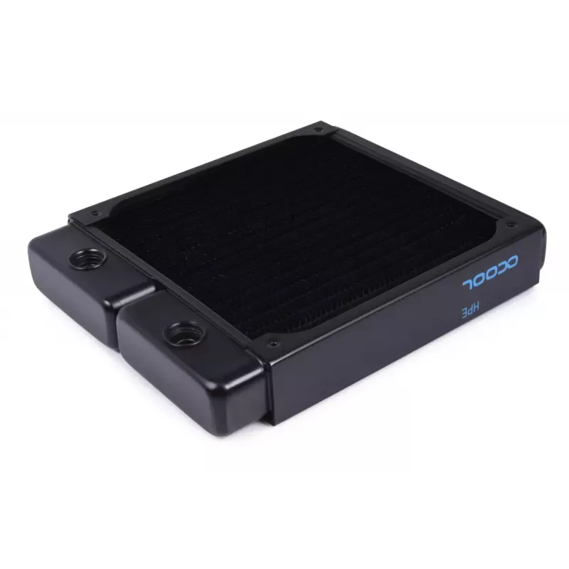 Alphacool NexXxoS HPE-30 14470 radiador de cobre completo 140 mm, negro