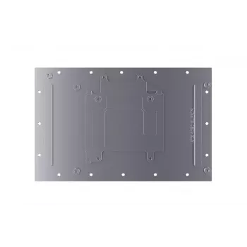 Bloque de agua + backplate Alphacool Eisblock Aurora acrílico aluminio cobre transparente