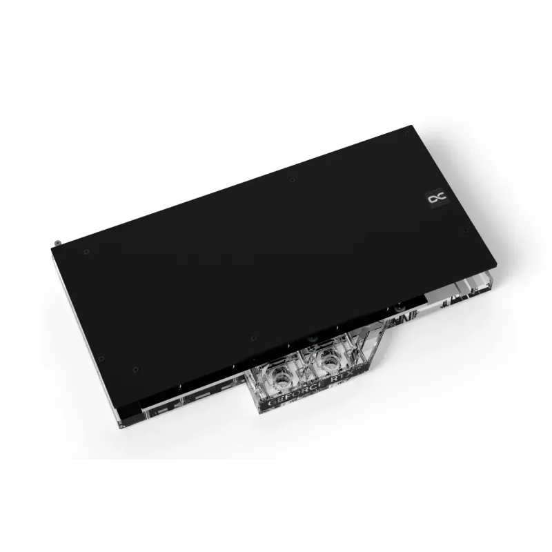 Bloque de agua + backplate Alphacool Eisblock Aurora acrílico aluminio cobre transparente