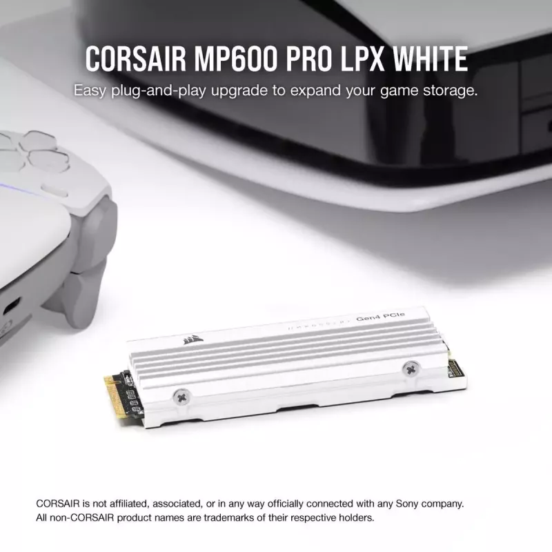 Unidad SSD Corsair 2 TB M.2 PCI Express 4.0 MP600 PRO LPX