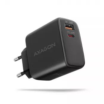 Cargador Axagon ACU-PQ45 QC 3.0 4.0 AFC FCP PPS PD 45W negro