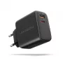 Cargador Axagon ACU-PQ45 QC 3.0 4.0 AFC FCP PPS PD 45W negro