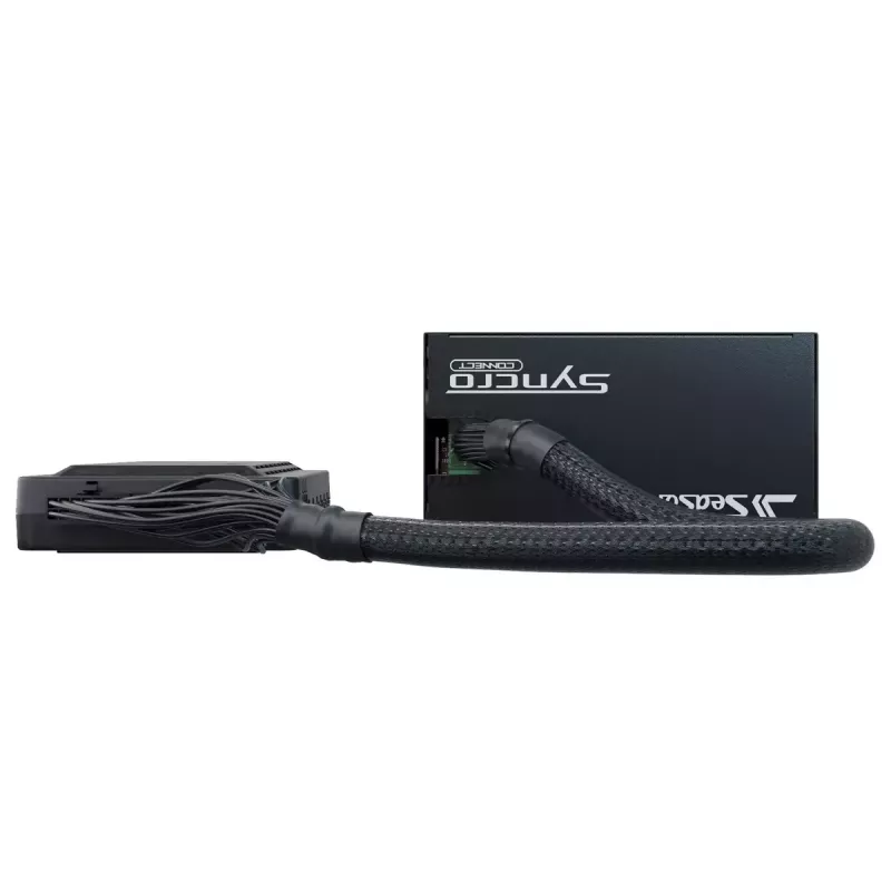 Caja de PC Seasonic SYNCRO Q704 Midi Tower negra