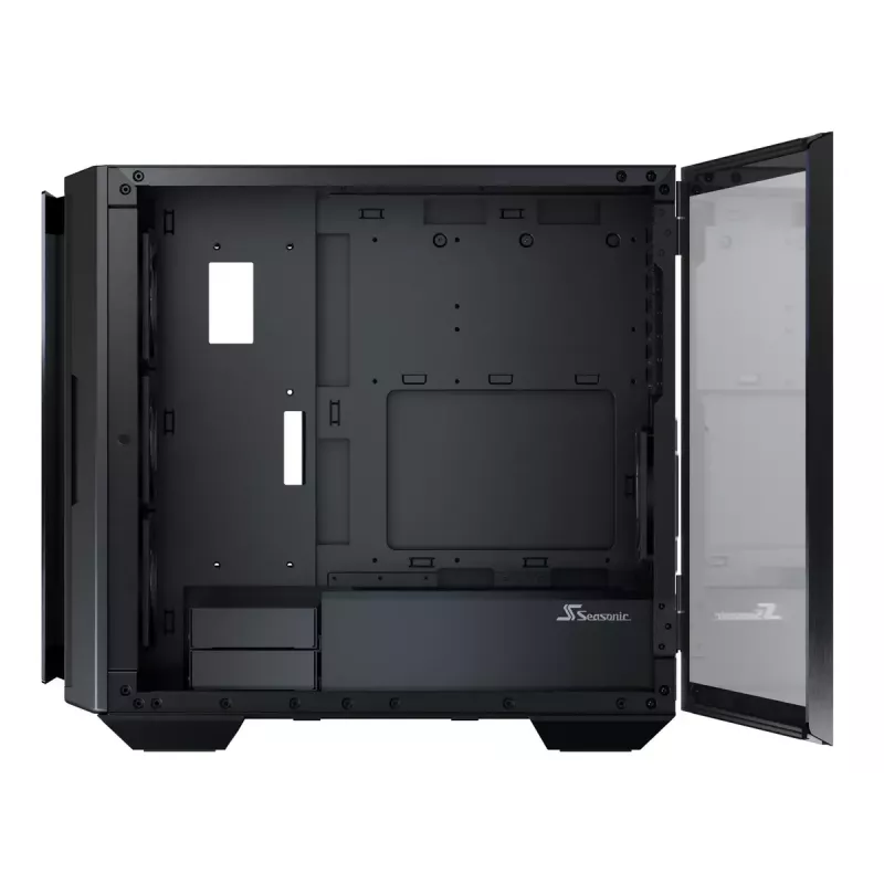 Caja de PC Seasonic SYNCRO Q704 Midi Tower negra