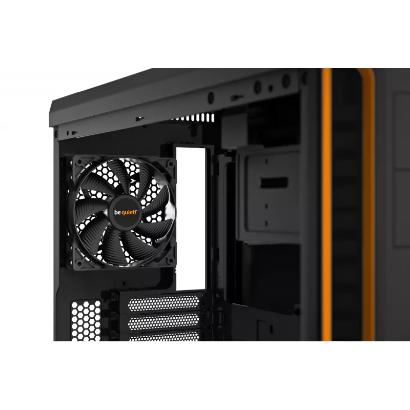 be quiet Pure Base 600 Window torre Midi negra, naranja
