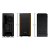 be quiet Pure Base 600 Window torre Midi negra, naranja