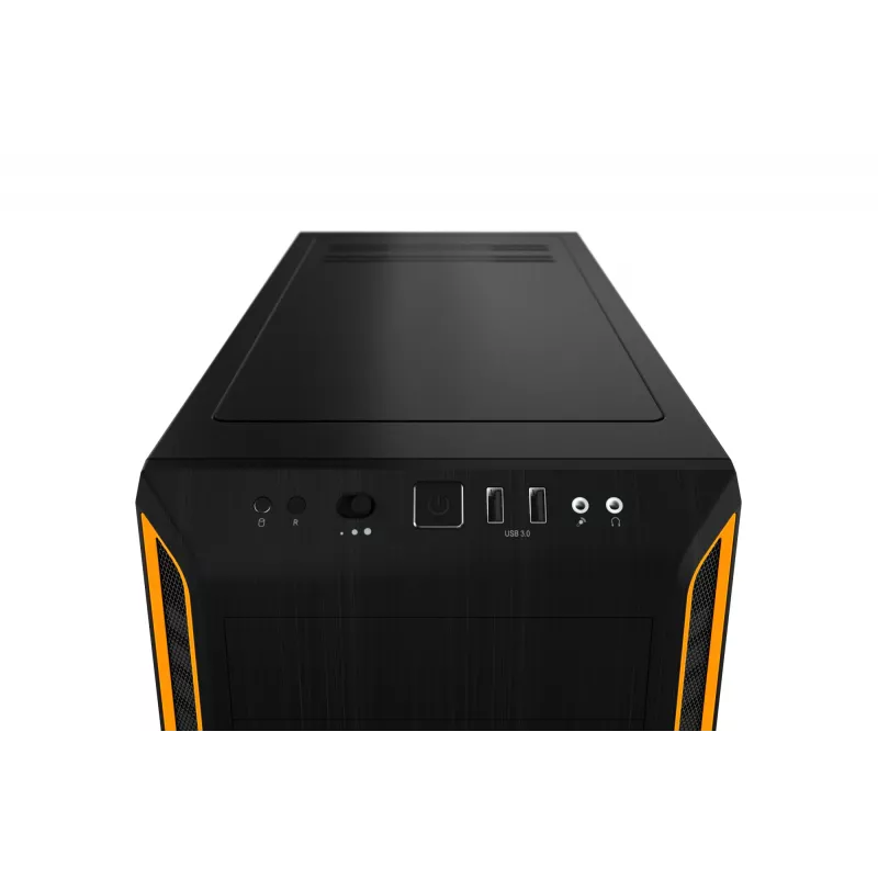 be quiet Pure Base 600 Window torre Midi negra, naranja