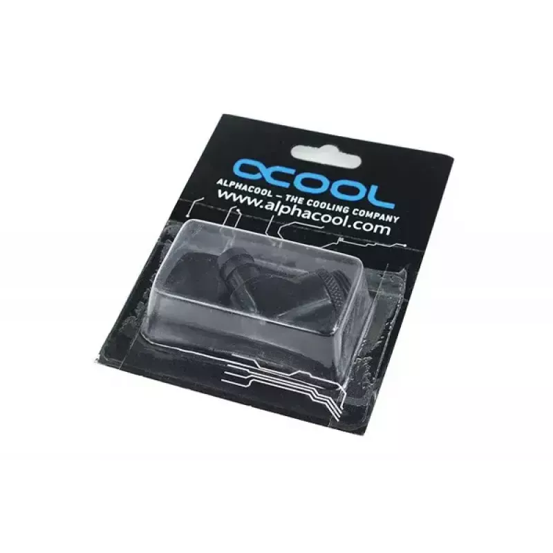 Racor Alphacool 17136 latón negro 35 mm de ancho 17 mm de profundidad 29 mm de alto